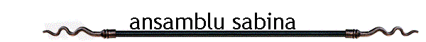 ansamblu sabina